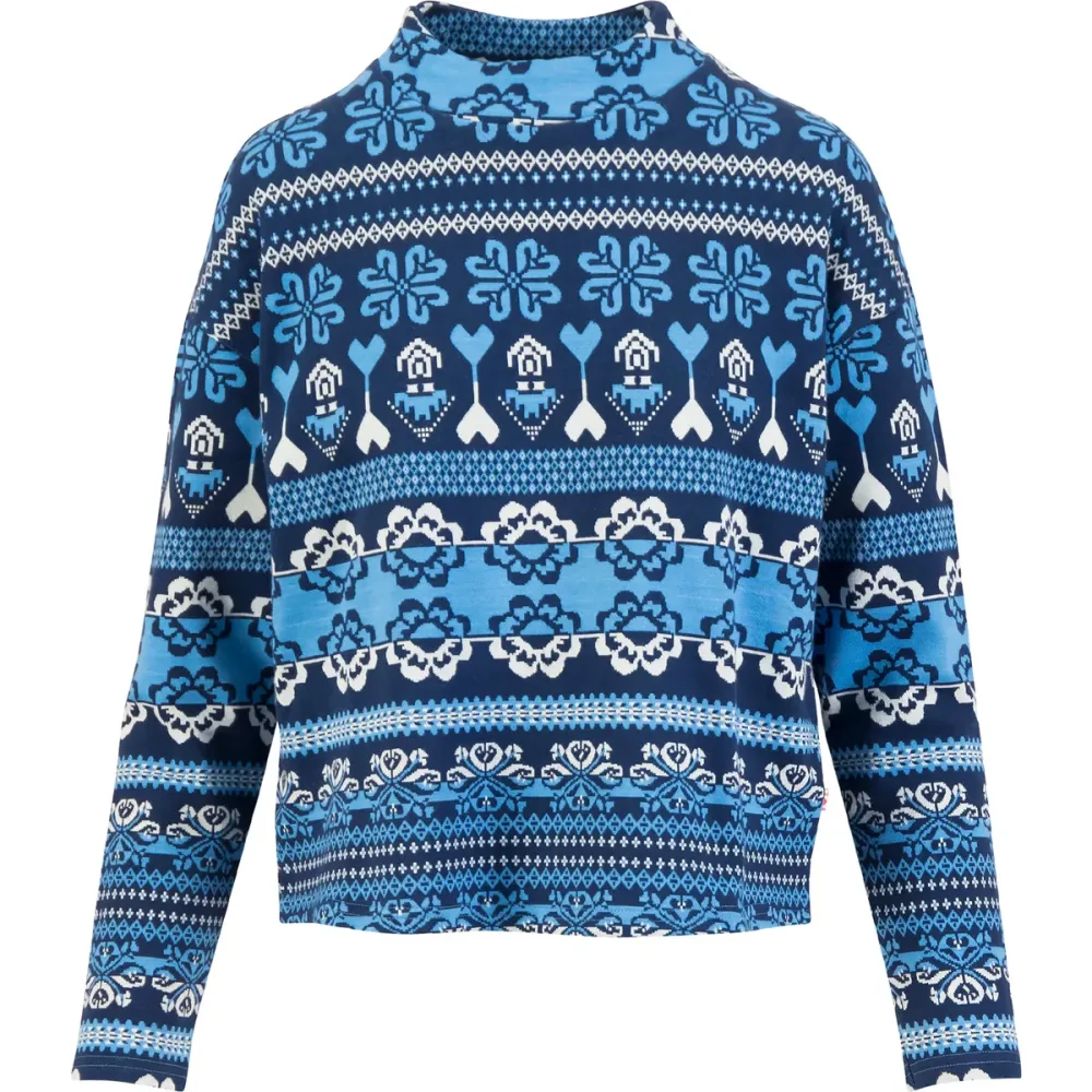 Blutsgeschwister Damen Warm Up Turtle Pullover