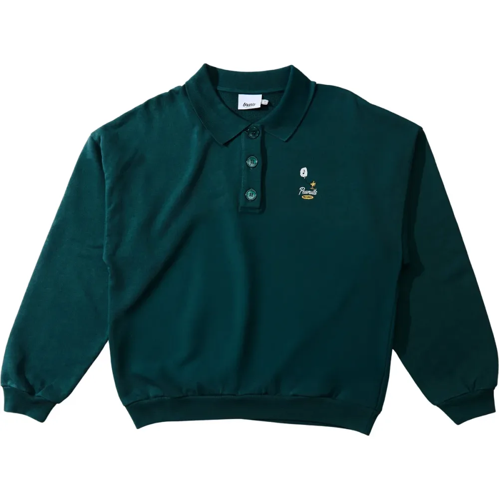 Brava Fabrics Damen Peanuts Records Polo Pullover