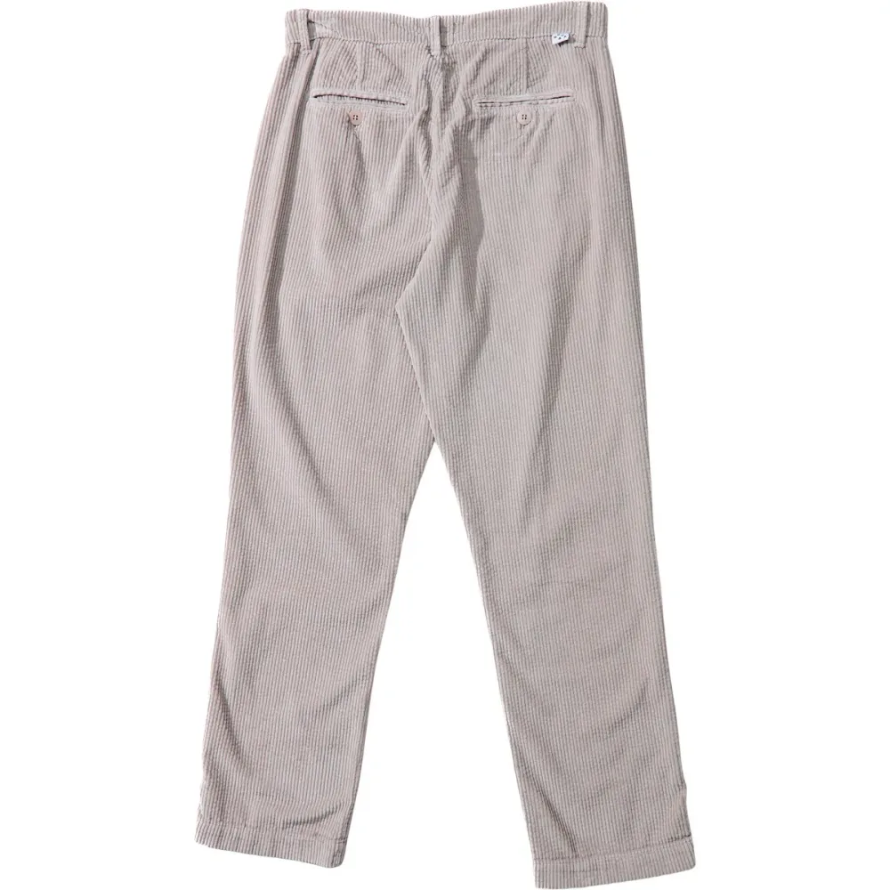 Brava Fabrics Herren Corduroy Pleated Chino Hose