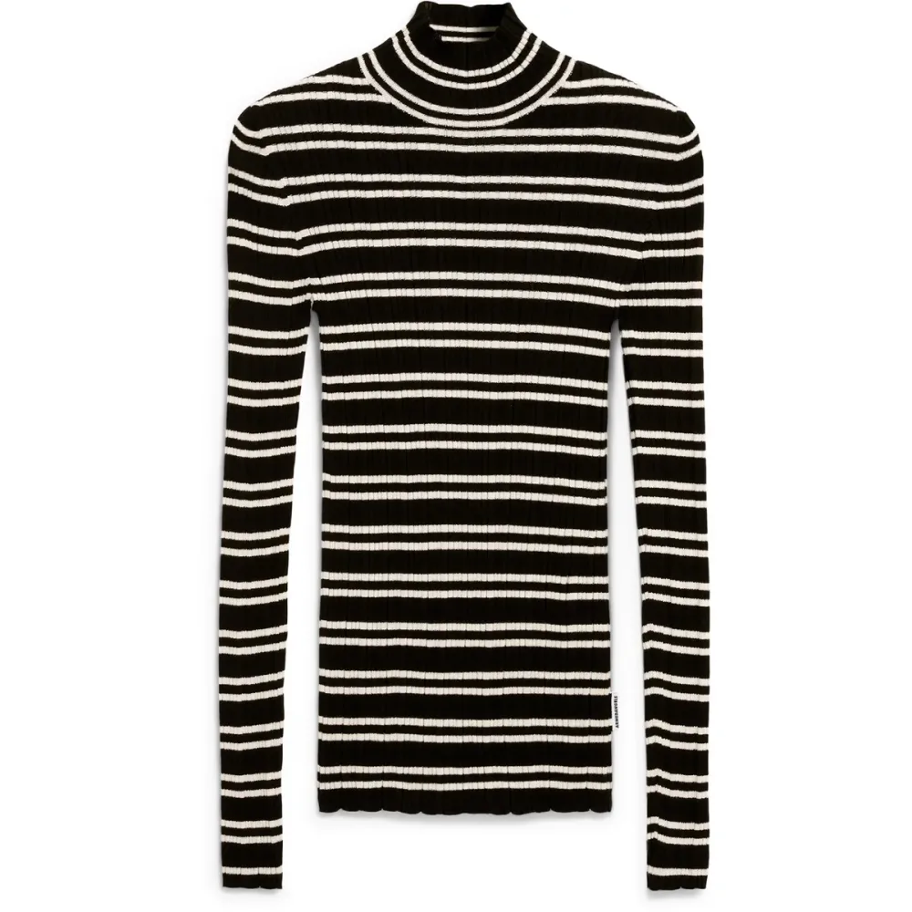 Armedangels Damen Alaania Chiffron Str Pullover