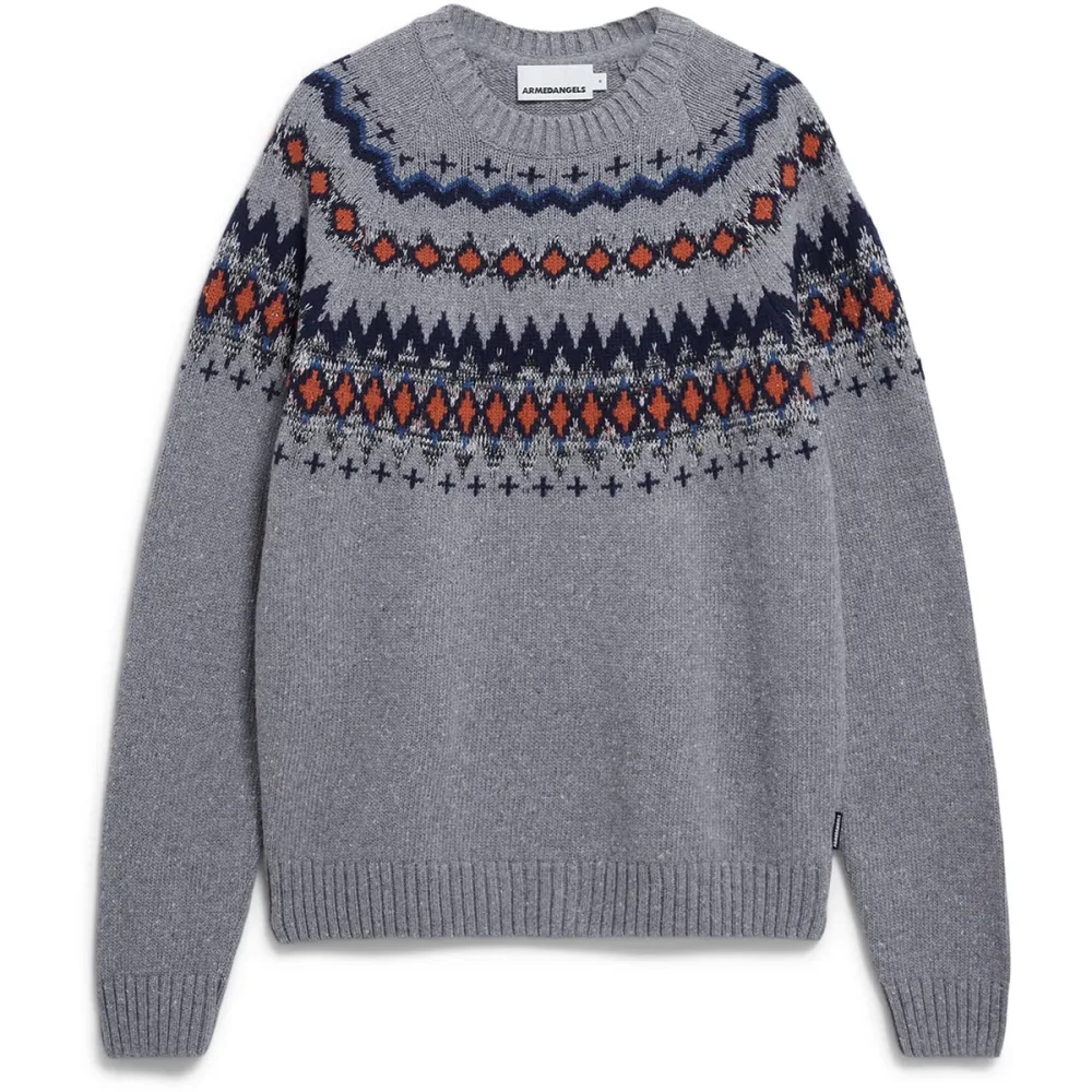 Armedangels Herren Kaalla Fair Isle Pullover