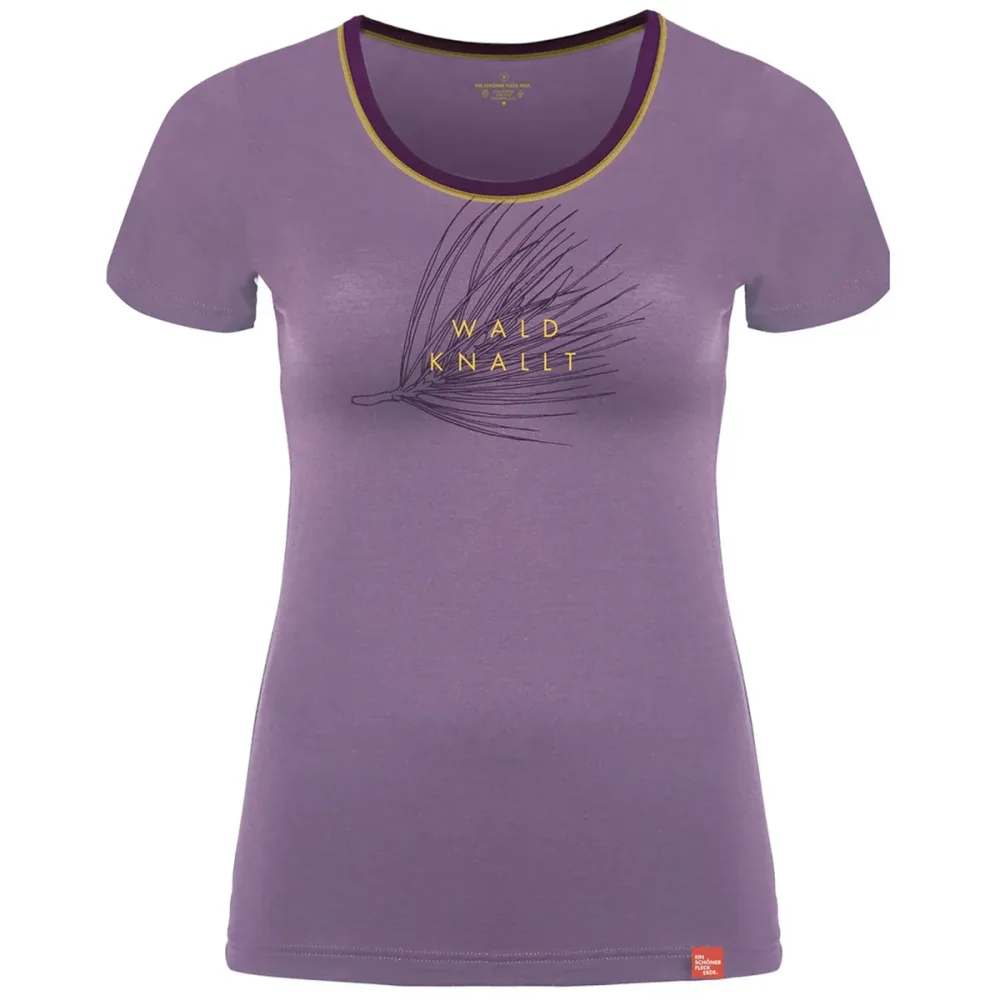 Ein schöner Fleck Erde Damen Wald Knallt T-Shirt