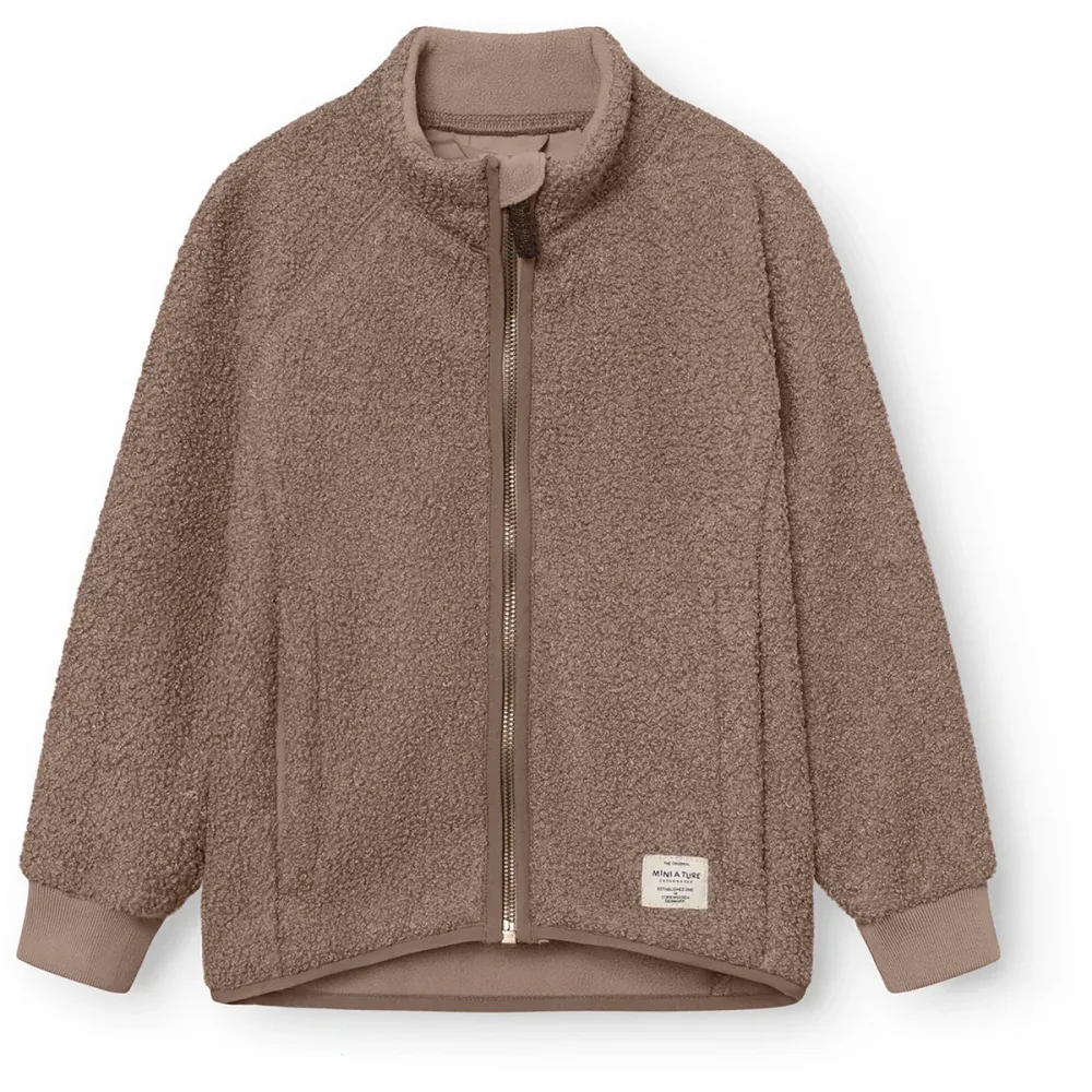 Mini A Ture Kinder Matcedric Teddyfleece Jacke