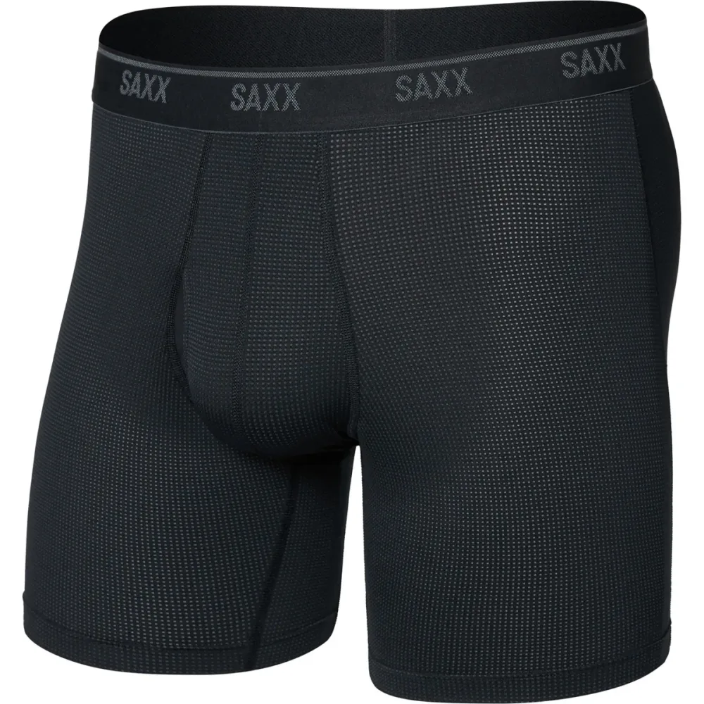 Saxx Underwear Herren Quest Quick-Dry Mesh Brief Fly Boxer