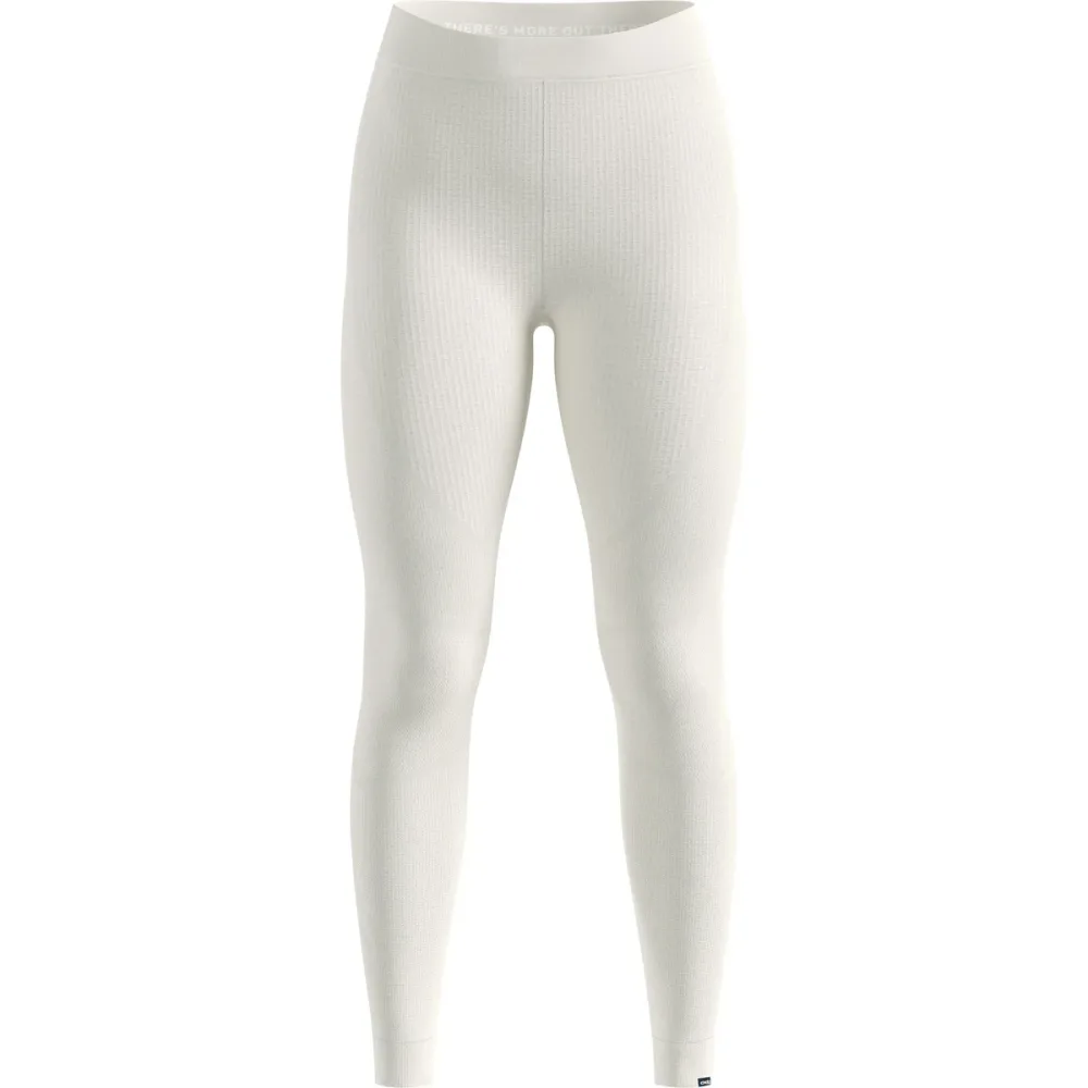 Odlo Seamless Performance Wool Base Layer Tights für Damen - Wandern, Skilanglauf - grau, L