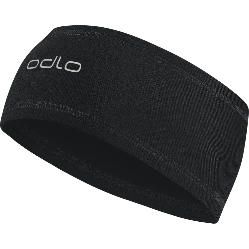 Odlo Polyknit Warm Reflective Stirnband - Skilanglauf - schwarz, OneSize