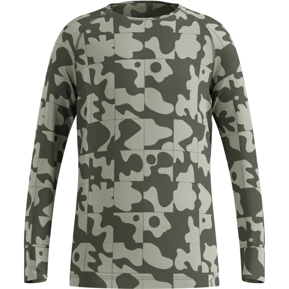 Odlo Kinder Active Warm Graphic Crew Longsleeve