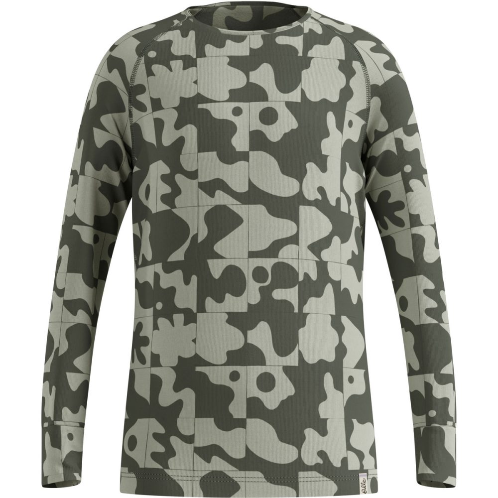Odlo Kinder Active Warm Graphic Crew Longsleeve