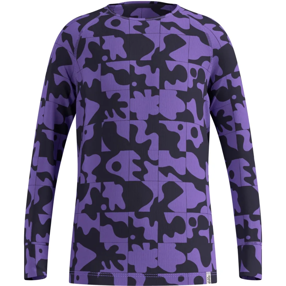 Odlo Kinder Active Warm Graphic Crew Longsleeve