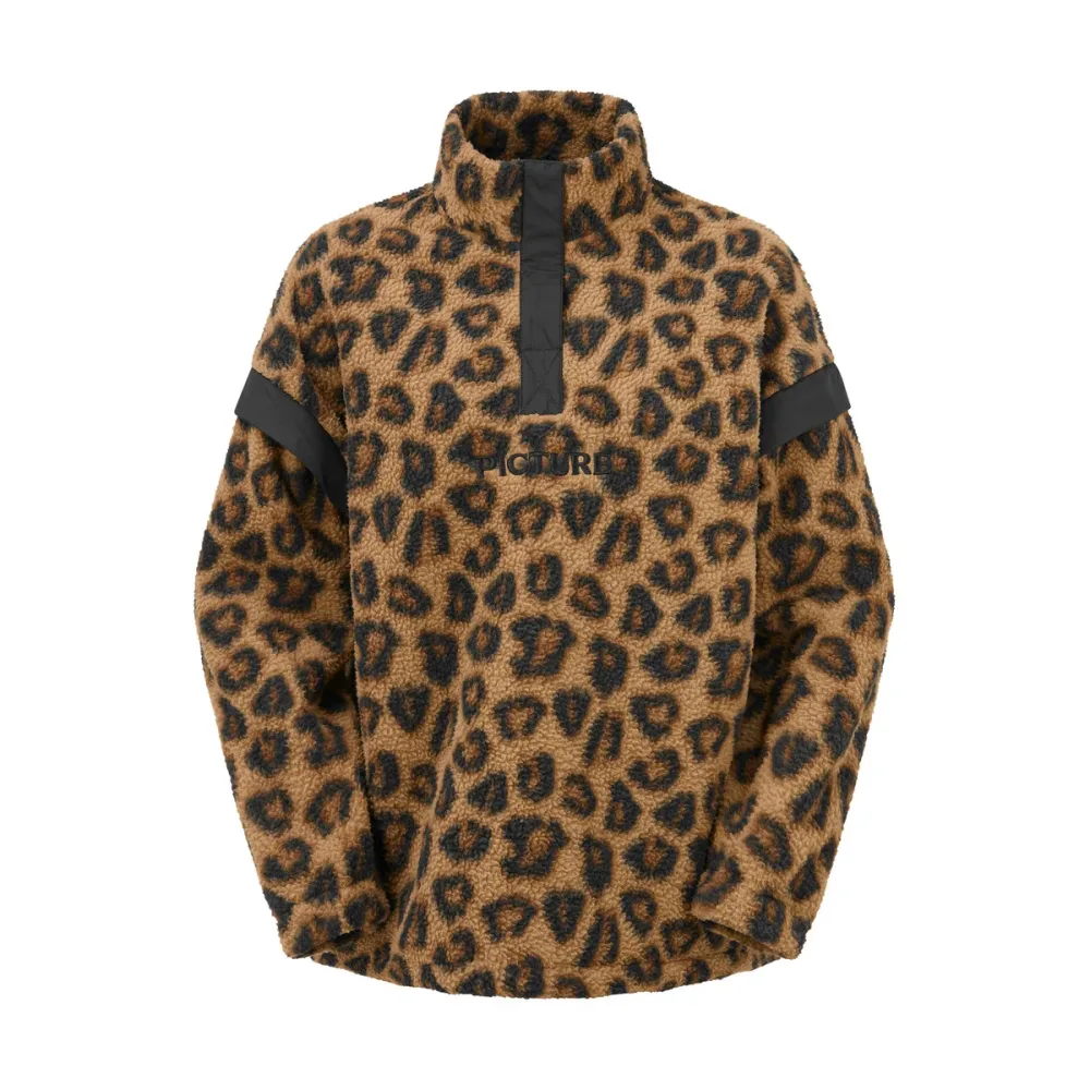 Picture Damen Velora Printed 1/4 Fleece Pullover