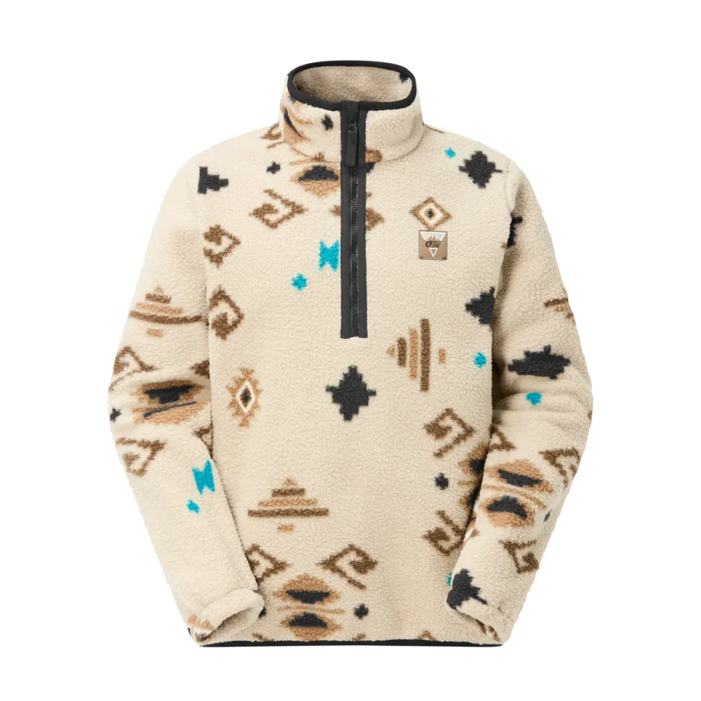 Picture Herren Kimag Printed 1/4 Fleece Pullover