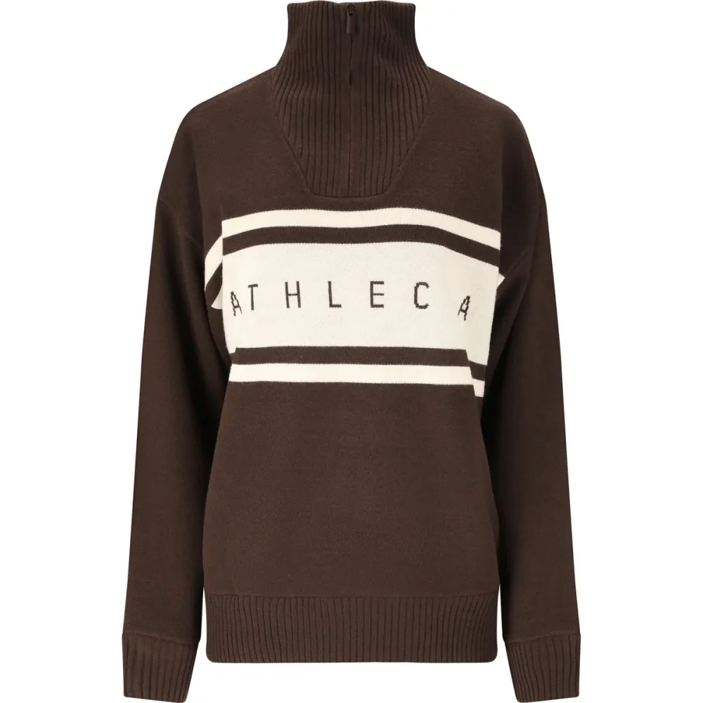 Athlecia Damen Yiruma Knitted Half Zip Pullover
