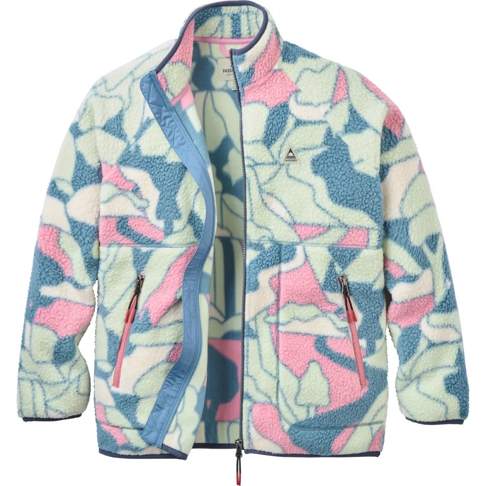 Passenger Damen Home Sherpa Fleece Jacke