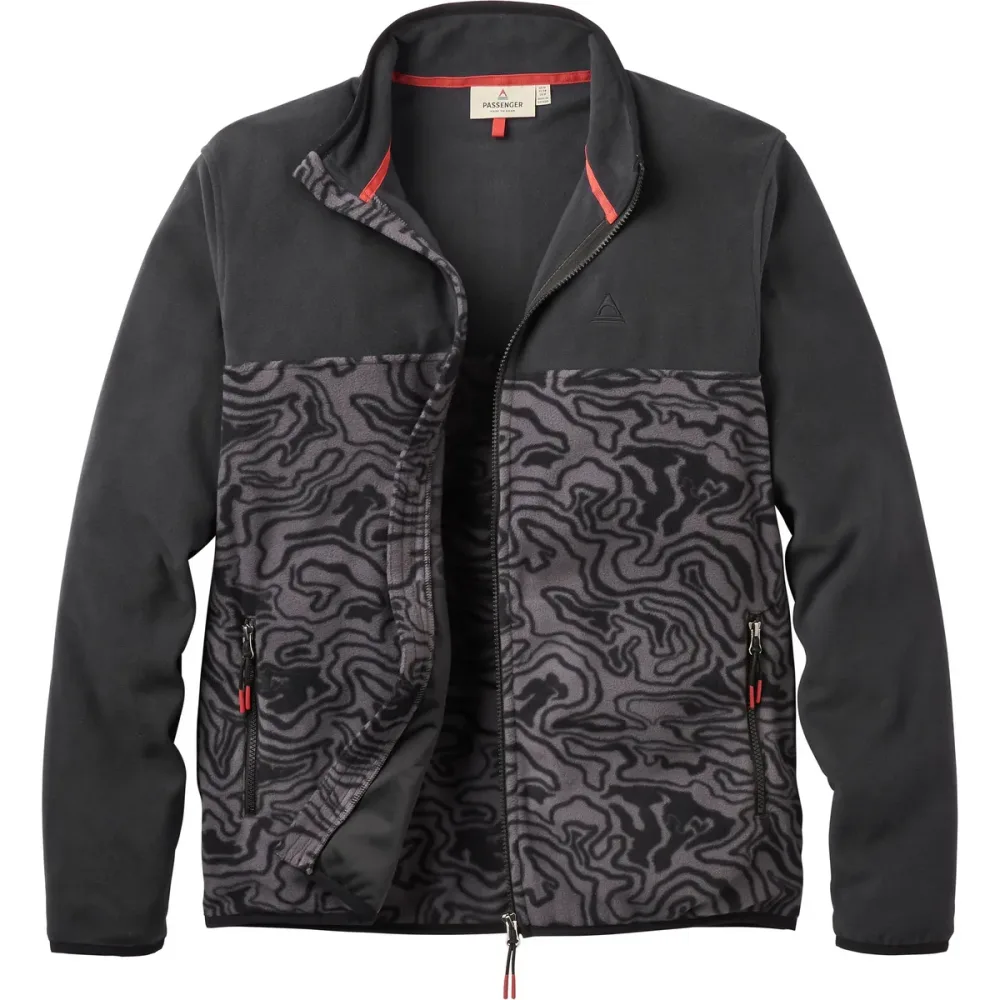 Passenger Herren Set Off Polar Fleece Jacke