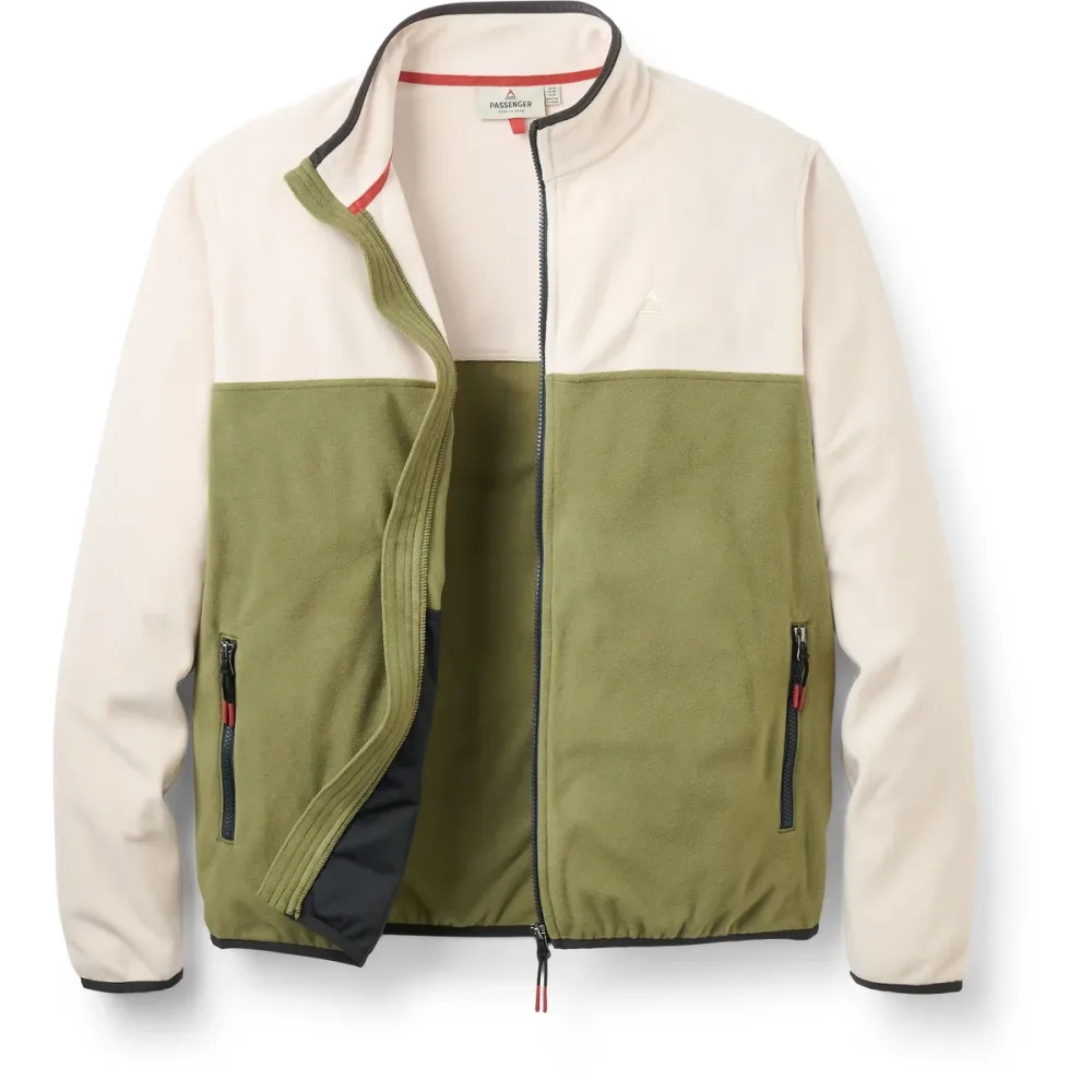Passenger Herren Set Off Polar Fleece Jacke