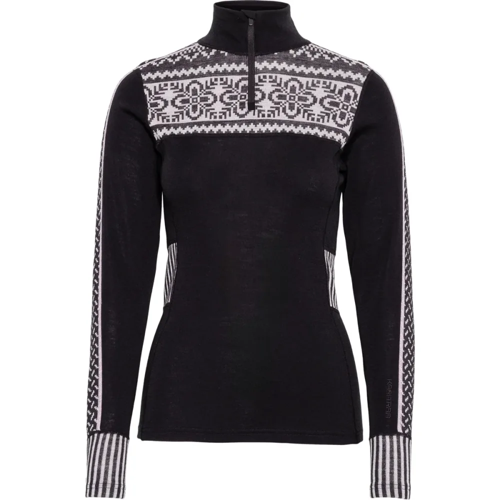 Kari Traa Damen Ines Half Zip Longsleeve