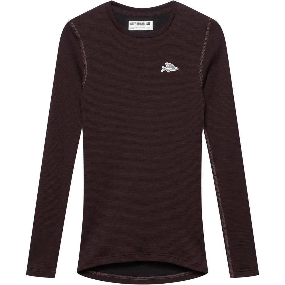 Café Du Cycliste Damen Judith Merino Base Layer Longsleeve