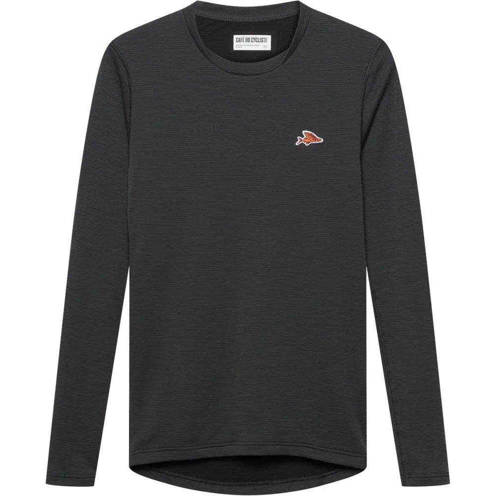 Café Du Cycliste Herren Judith Merino Base Layer Longsleeve