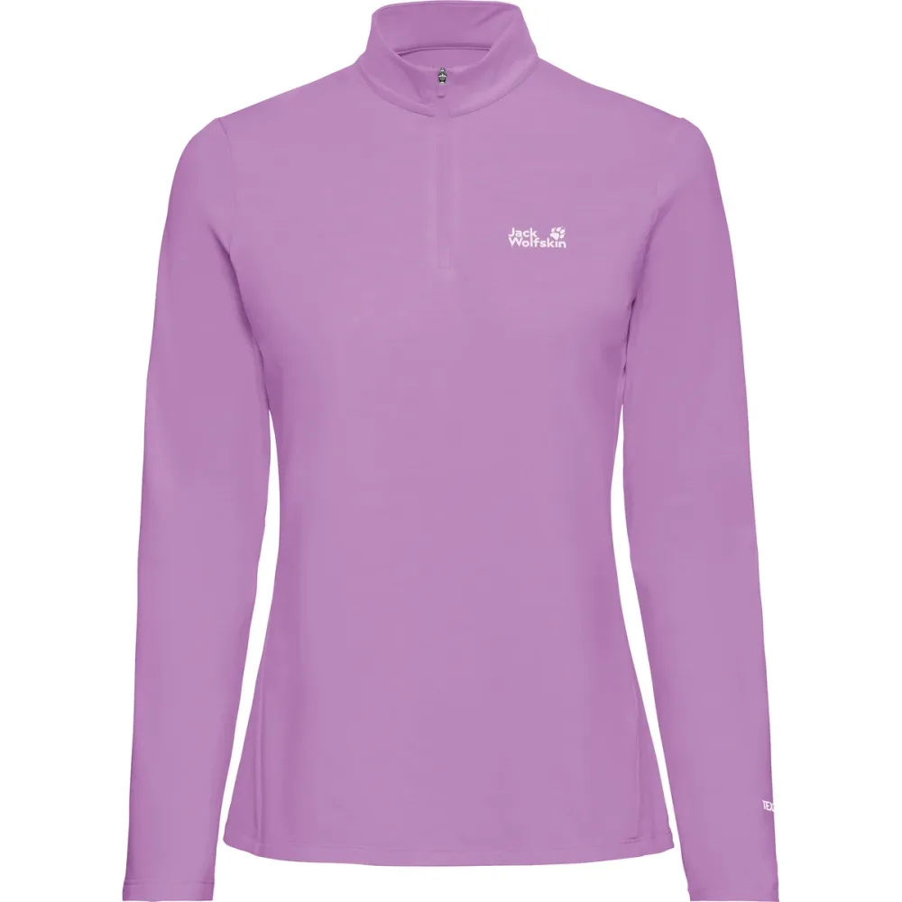 Jack Wolfskin Damen Trail Half Zip Longsleeve