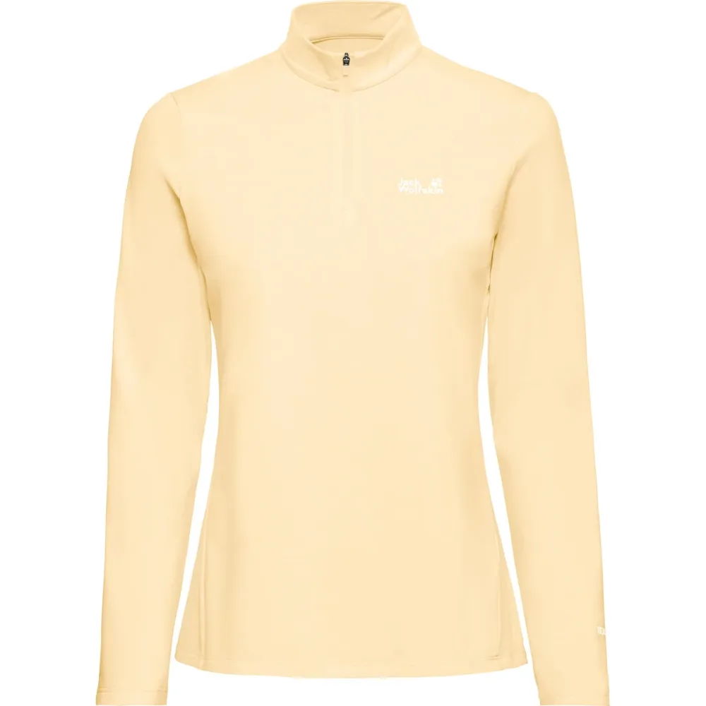 Jack Wolfskin Damen Trail Half Zip Longsleeve