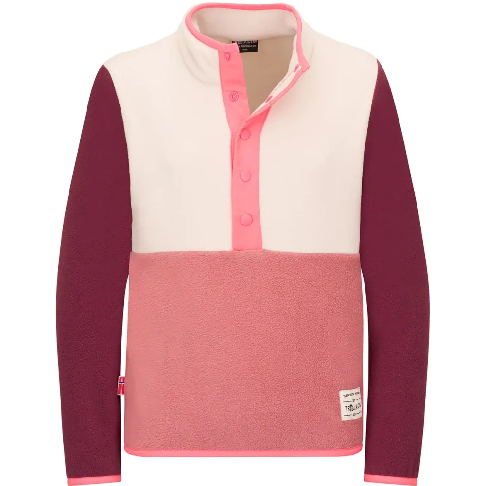 Trollkids Kinder Flekkefjord Half Zip Pullover