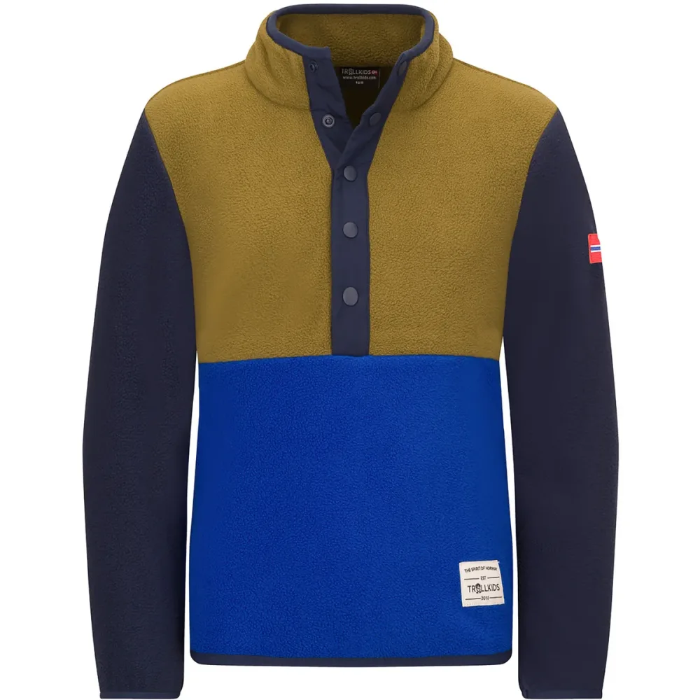 Trollkids Kinder Flekkefjord Half Zip Pullover