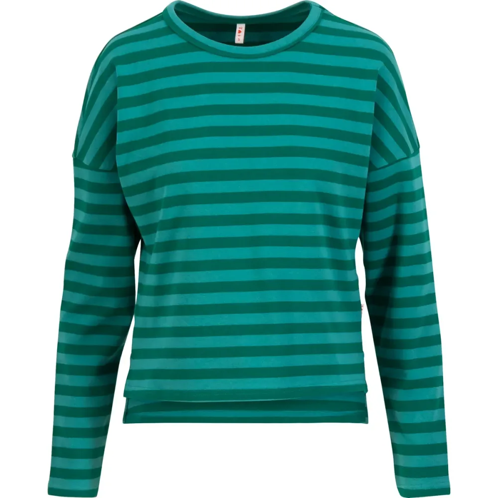 Blutsgeschwister Damen Stereo Rainbow Crew Longsleeve