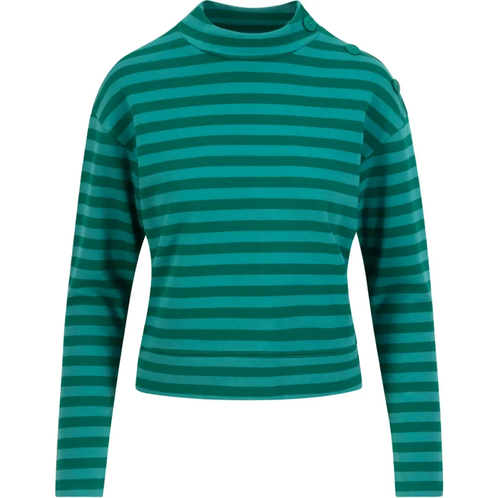 Blutsgeschwister Damen Stereo Rainbow Seafarer Longsleeve
