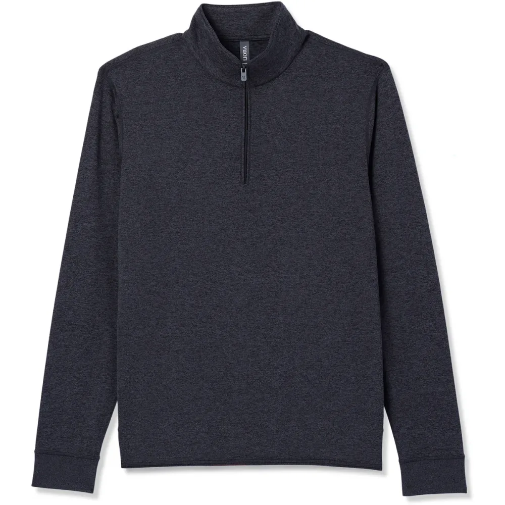 Vuori Herren Ponto 1/2 Zip Mock Neck Pullover