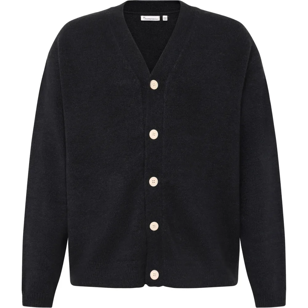 KnowledgeCotton Apparel Herren Soufflé Yarn Cardigan Jacke