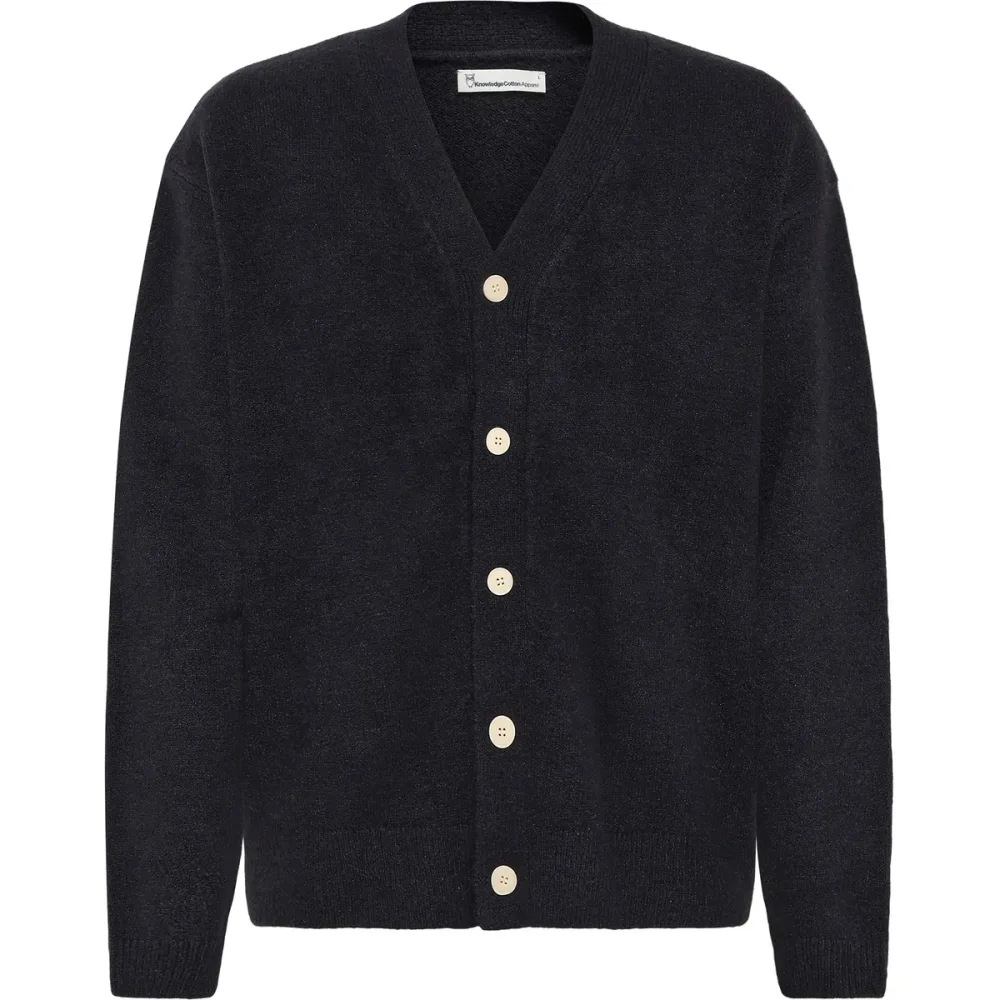 KnowledgeCotton Apparel Herren Soufflé Yarn Cardigan Jacke
