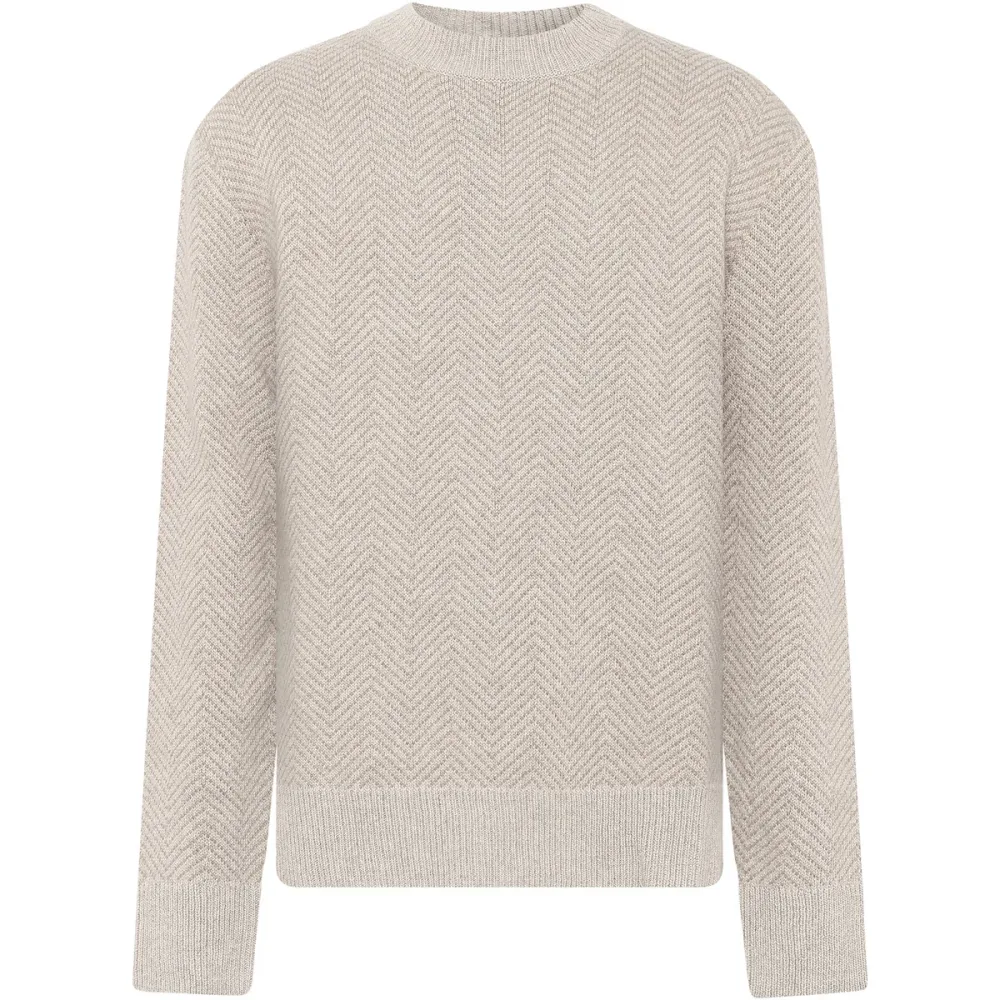 KnowledgeCotton Apparel Herren Lambswool Jacquard Pullover