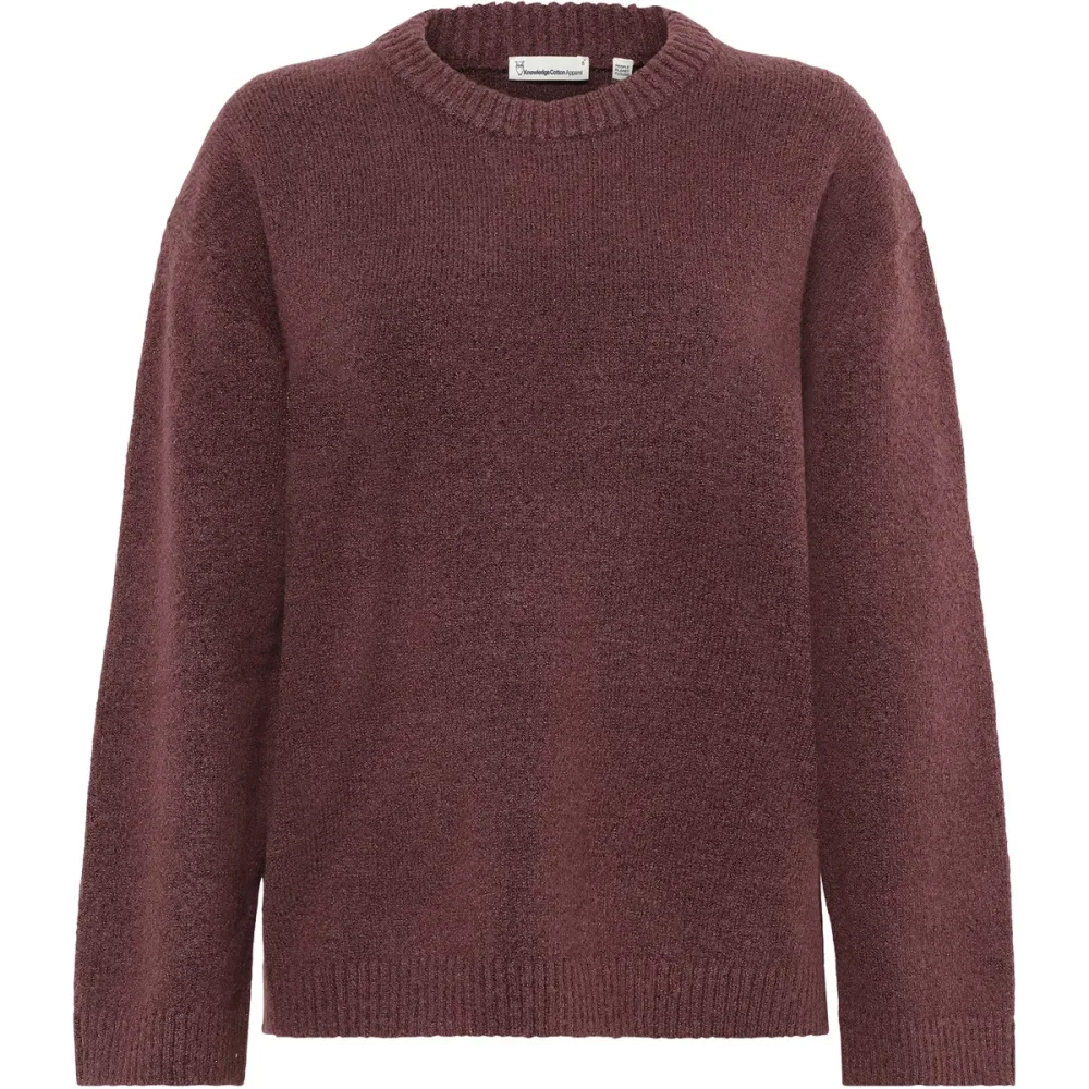 KnowledgeCotton Apparel Damen Soufflé Yarn Pullover