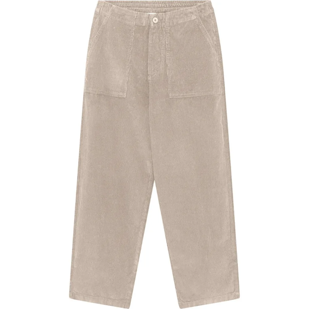 KnowledgeCotton Apparel Damen Bloom Barrel Corduroy Hose