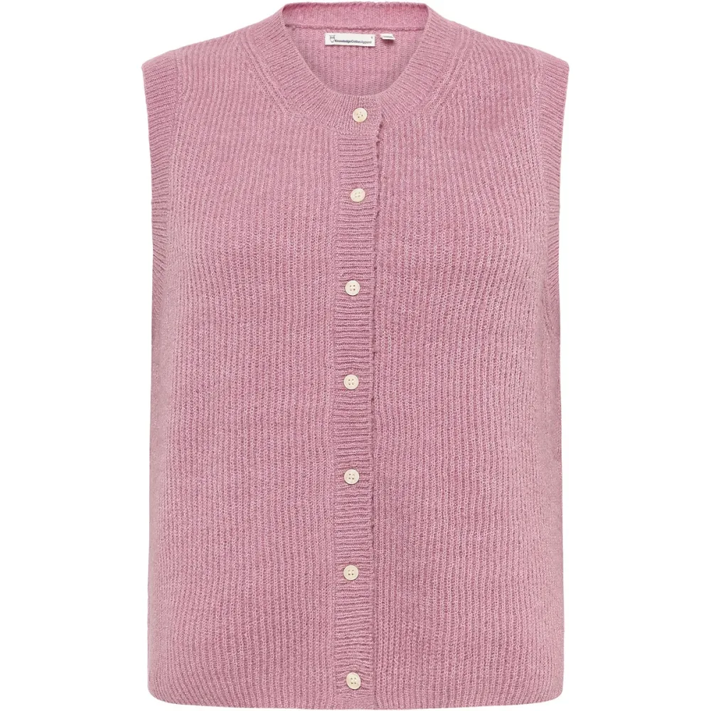 KnowledgeCotton Apparel Damen Soufflé Yarn Weste