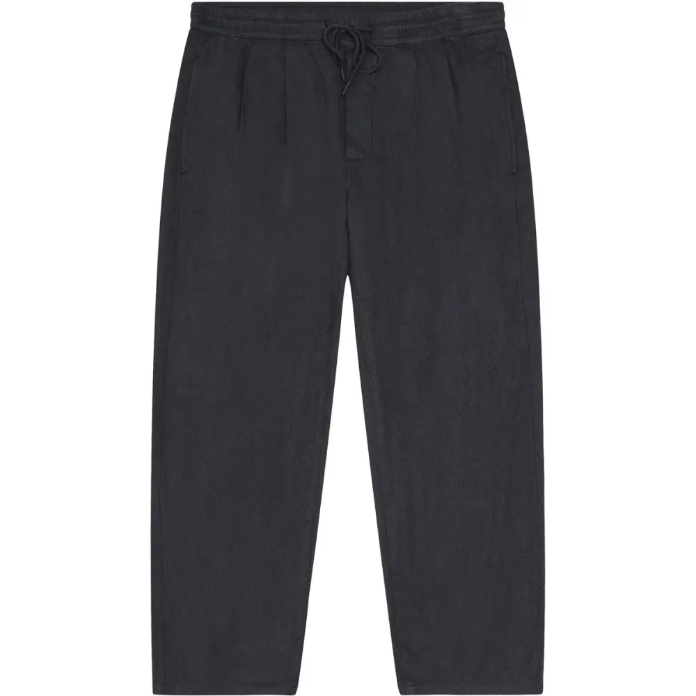 KnowledgeCotton Apparel Herren Ozone Relaxed Flannel Hose