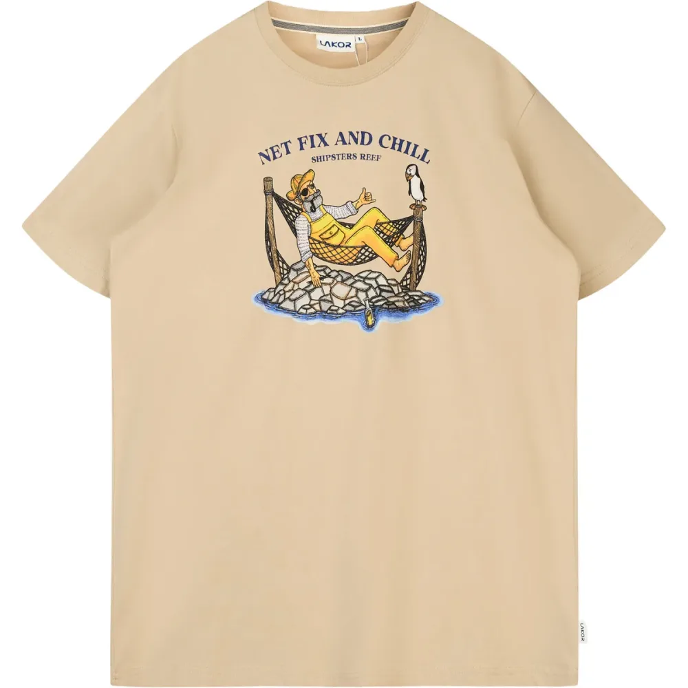 Lakor Herren Net Fix and Chill T-Shirt