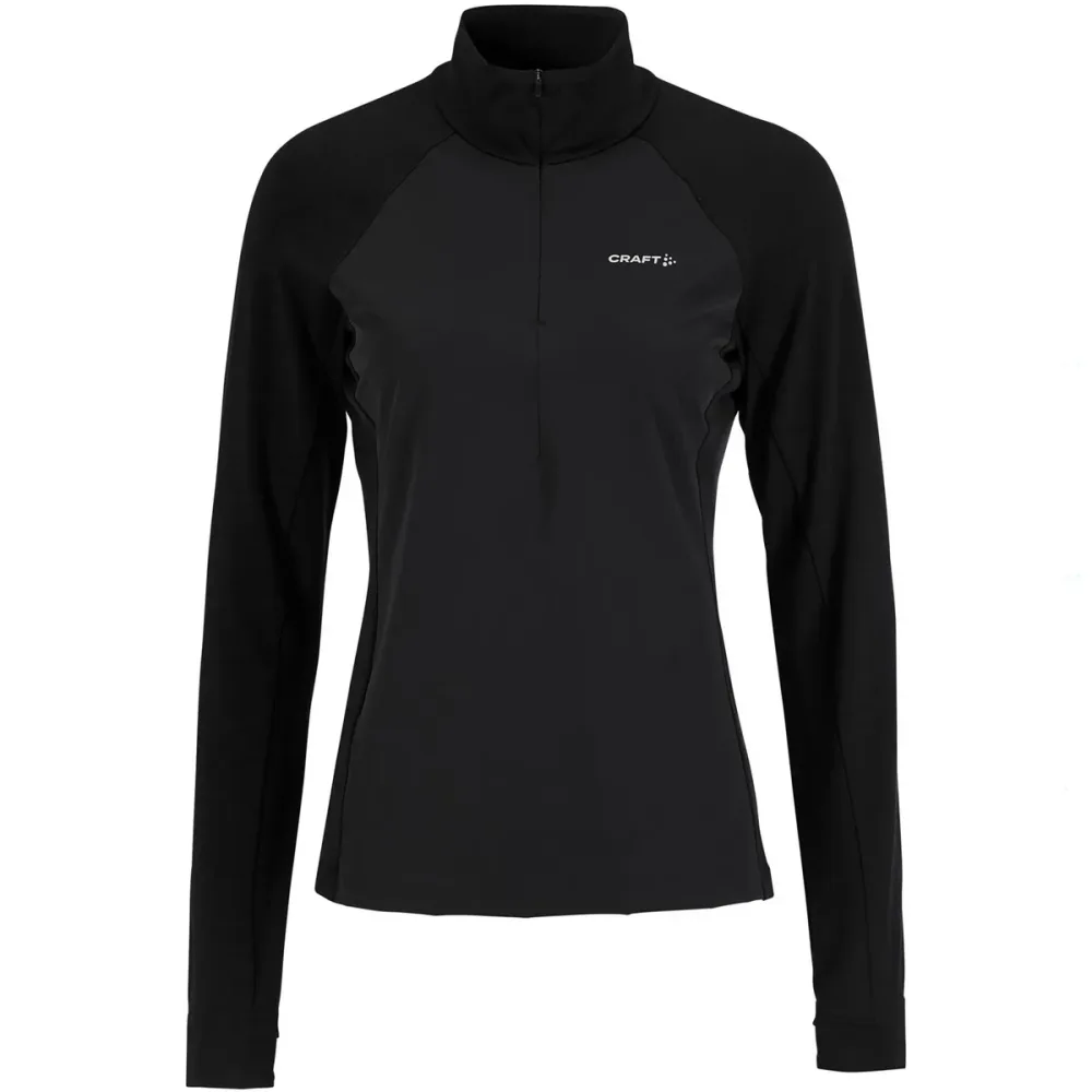 Craft Damen Wool Wind Half Zip Longsleeve