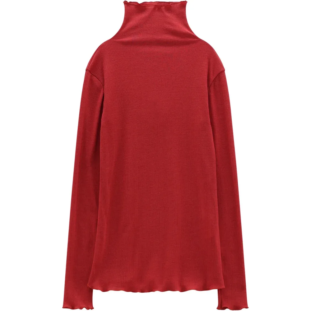 Jeanne Baret Damen Navarino Rib Turtle Longsleeve