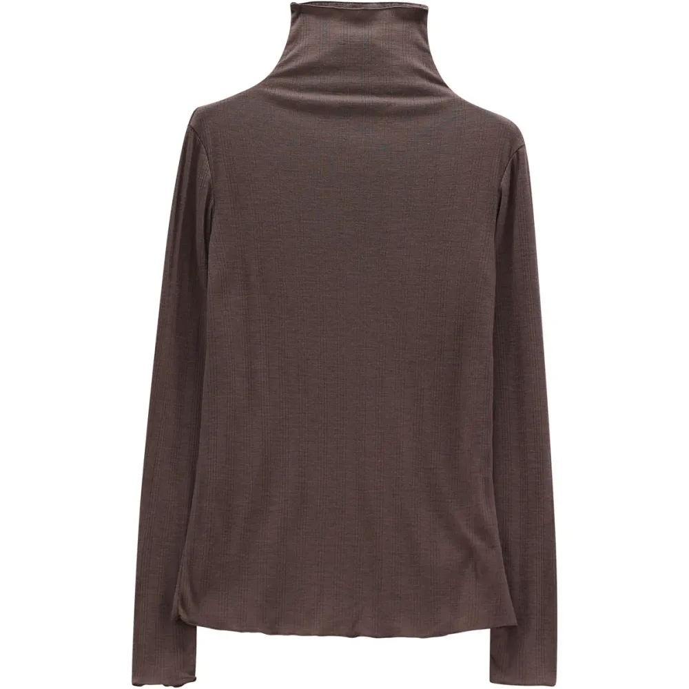 Jeanne Baret Damen Navarino Rib Turtle Longsleeve