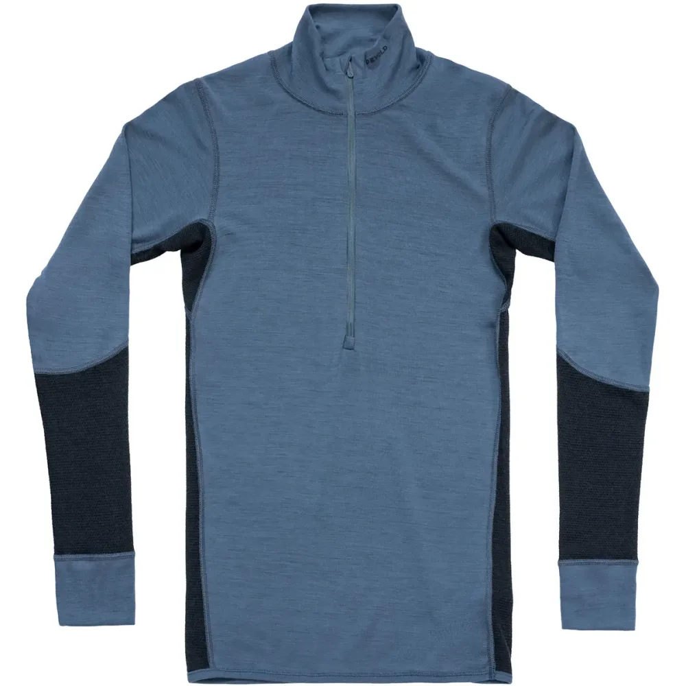 Devold Herren Wool Mesh 190 Zip Neck Longsleeve
