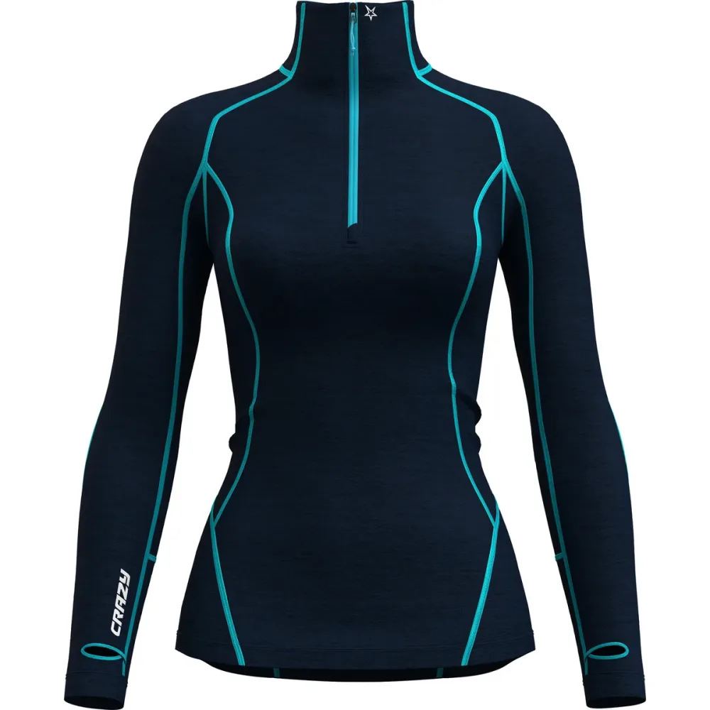Crazy Damen Allure Zip Longsleeve