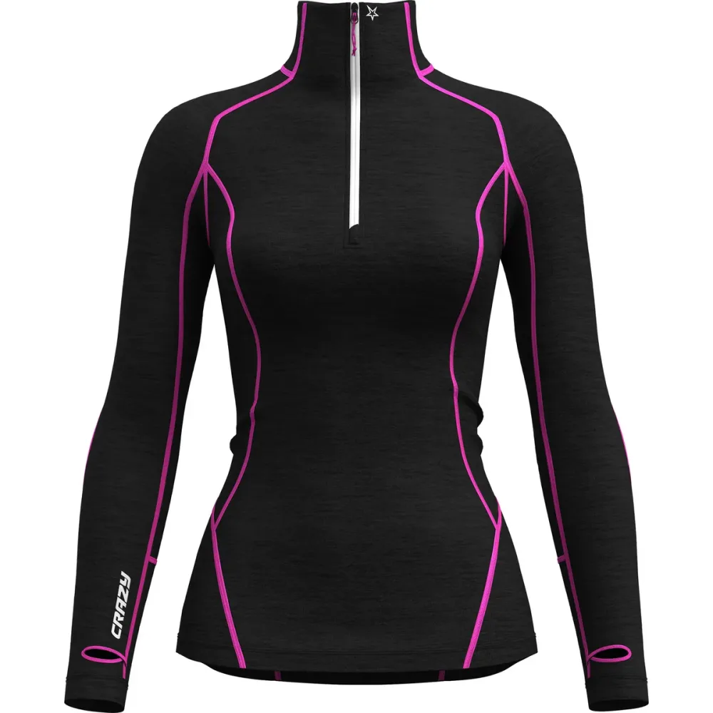 Crazy Damen Allure Zip Longsleeve
