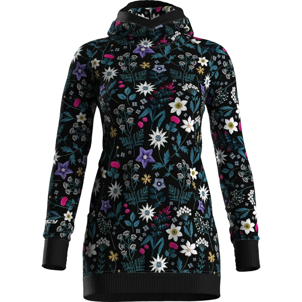 Crazy Damen Spritz Kleid