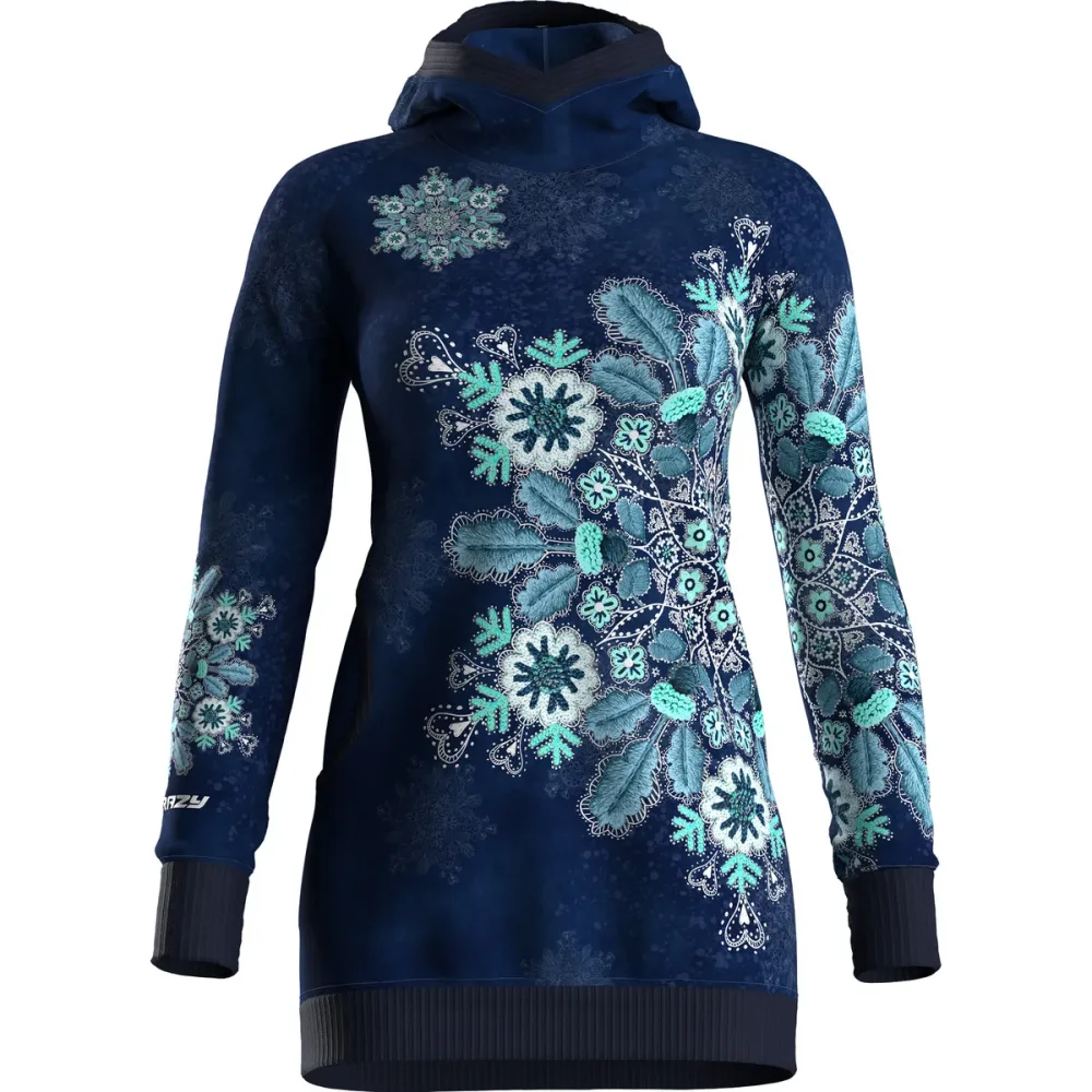 Crazy Damen Spritz Kleid