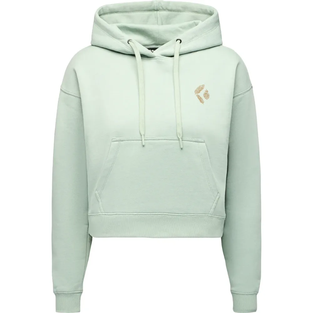 Black Diamond Damen Pine Diamond PO Cropped Hoodie
