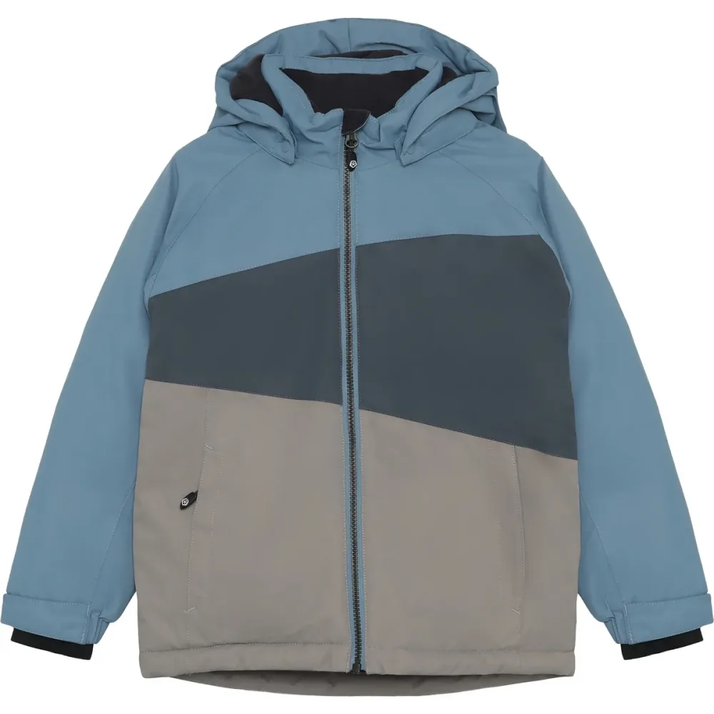 Color Kids Kinder Colorblock Ski Jacke
