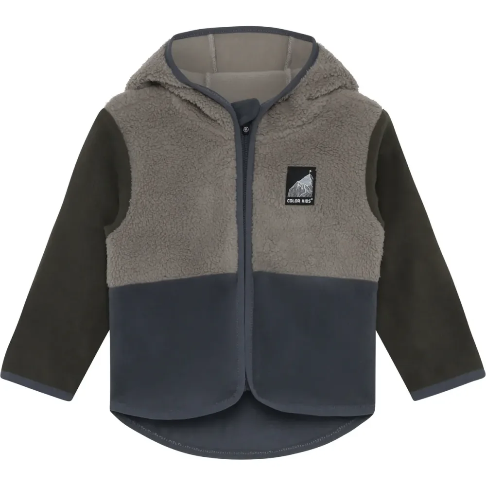 Color Kids Kinder Baby Teddy Fleece Jacke