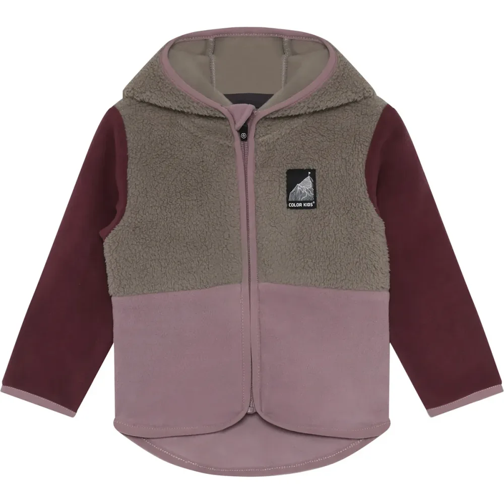 Color Kids Kinder Baby Teddy Fleece Jacke
