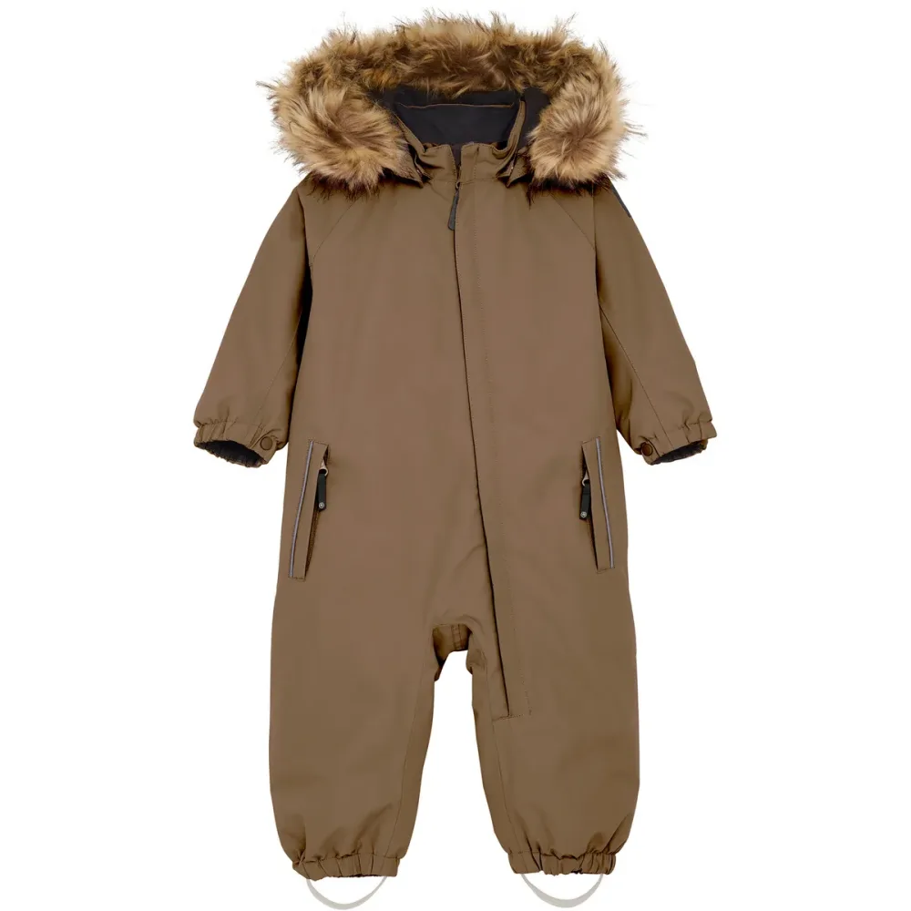 Color Kids Kinder Fake Fur Schneeanzug